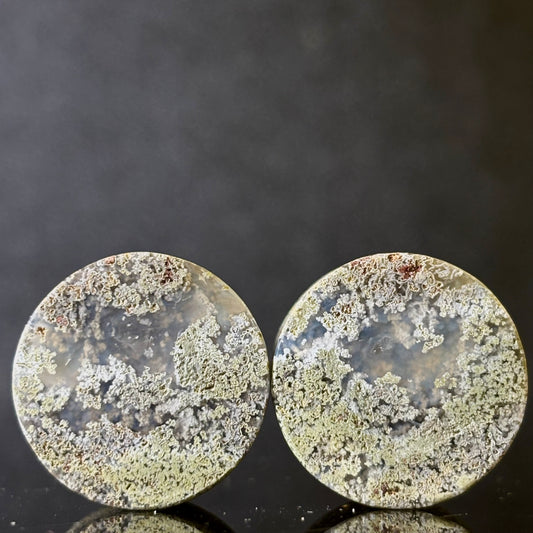 3/4" / 19mm Moss Agate