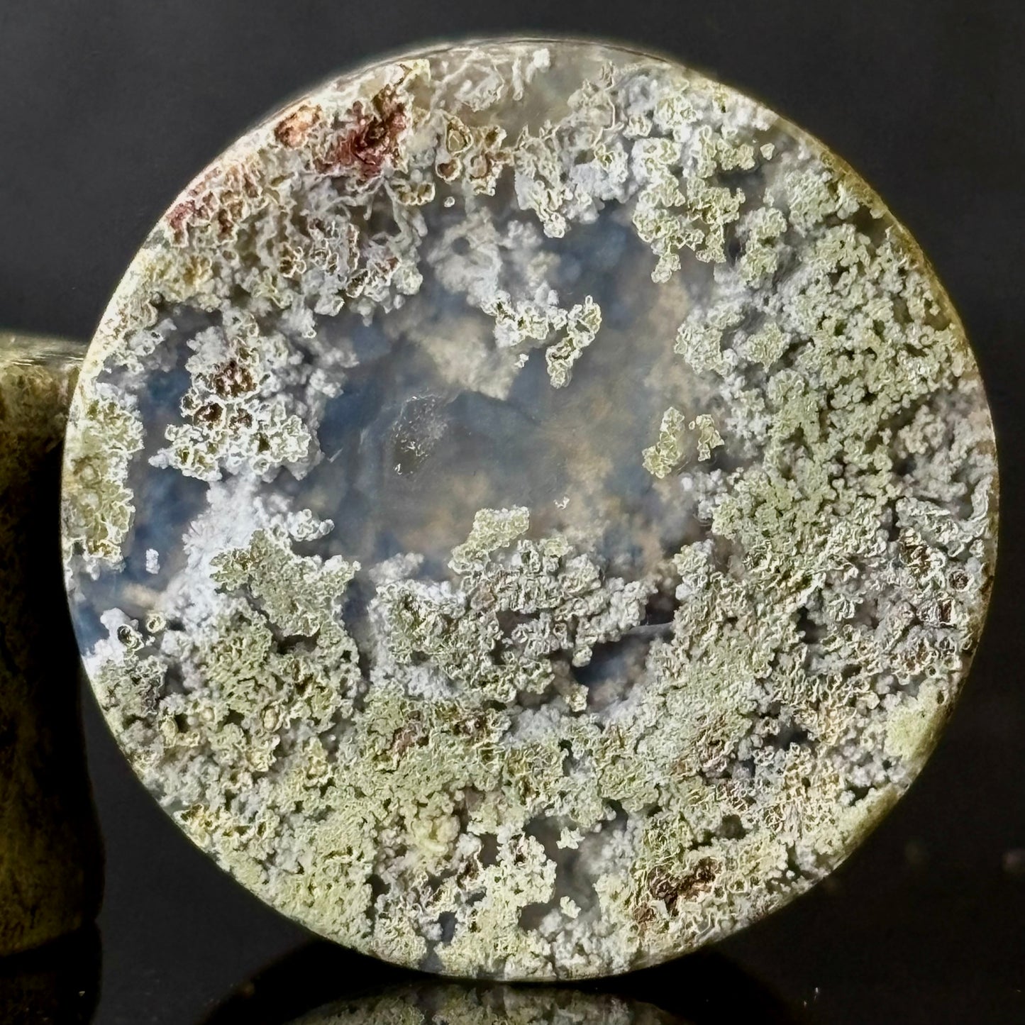 3/4" / 19mm Moss Agate