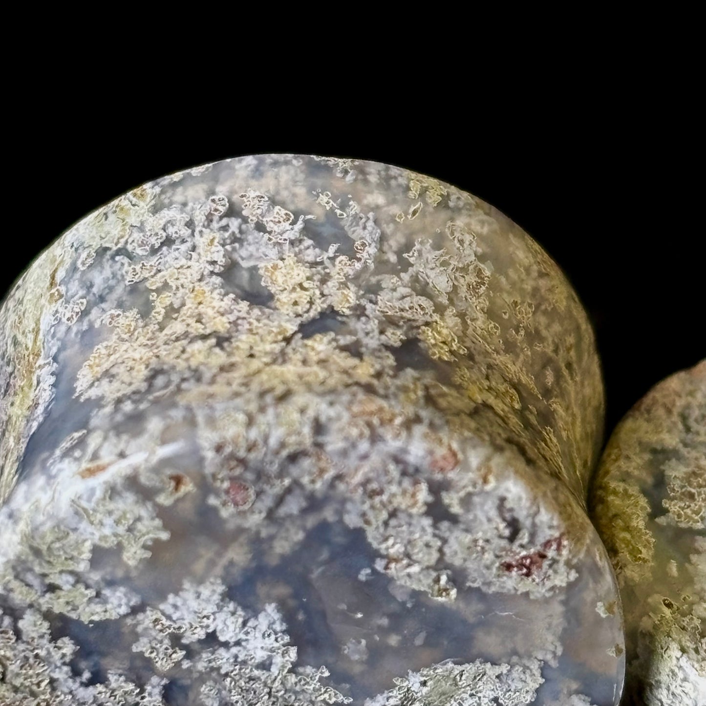 3/4" / 19mm Moss Agate