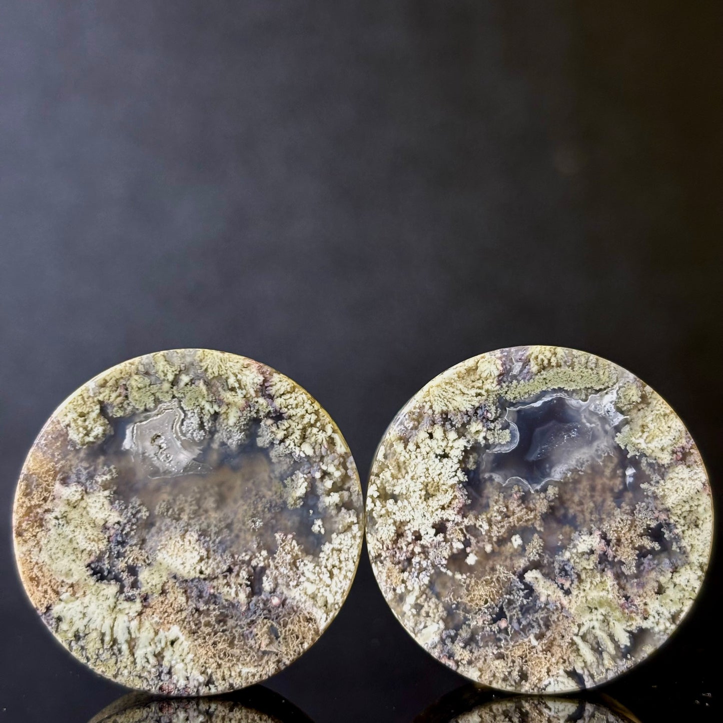 1" / 25mm Moss Agate