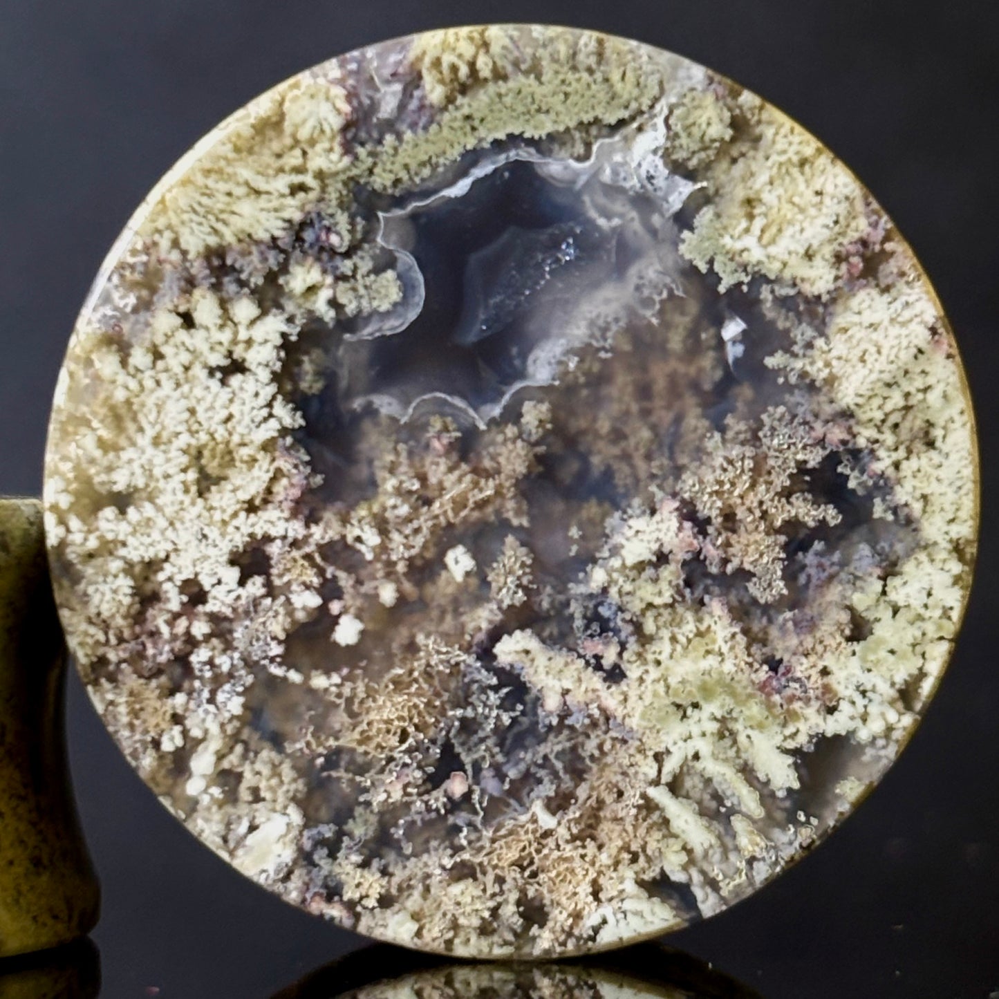 1" / 25mm Moss Agate