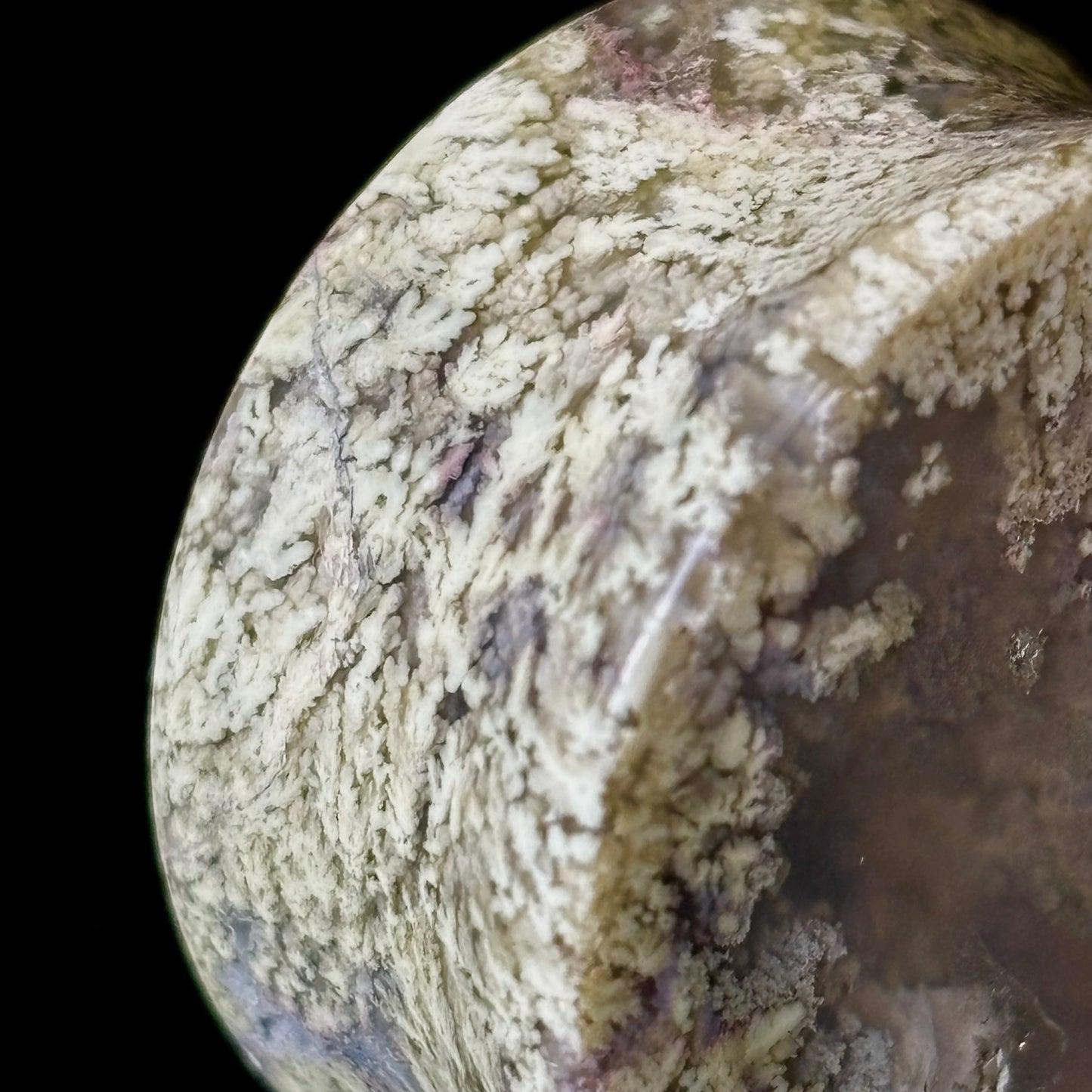 1" / 25mm Moss Agate