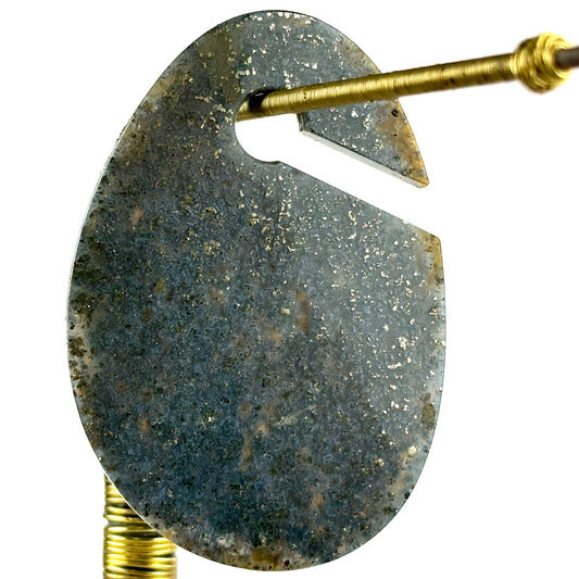 Marcasite In Agate Ear Weight