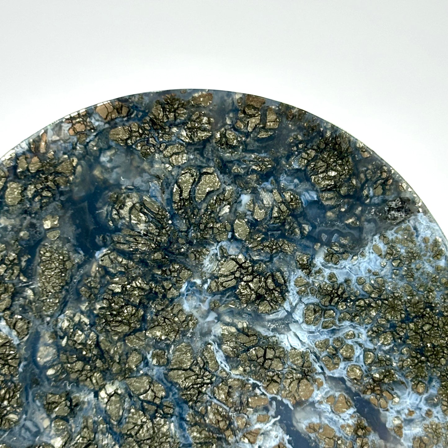 Marcasite In Agate 1 3/4 (44mm)