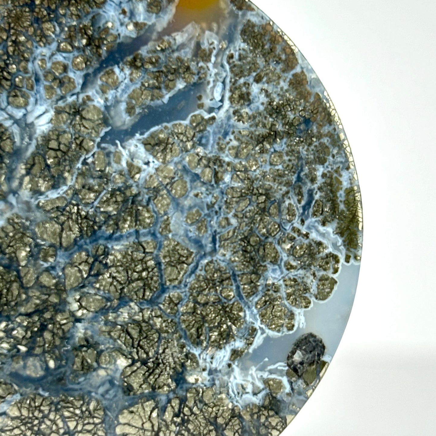 Marcasite In Agate 1 3/4 (44mm)