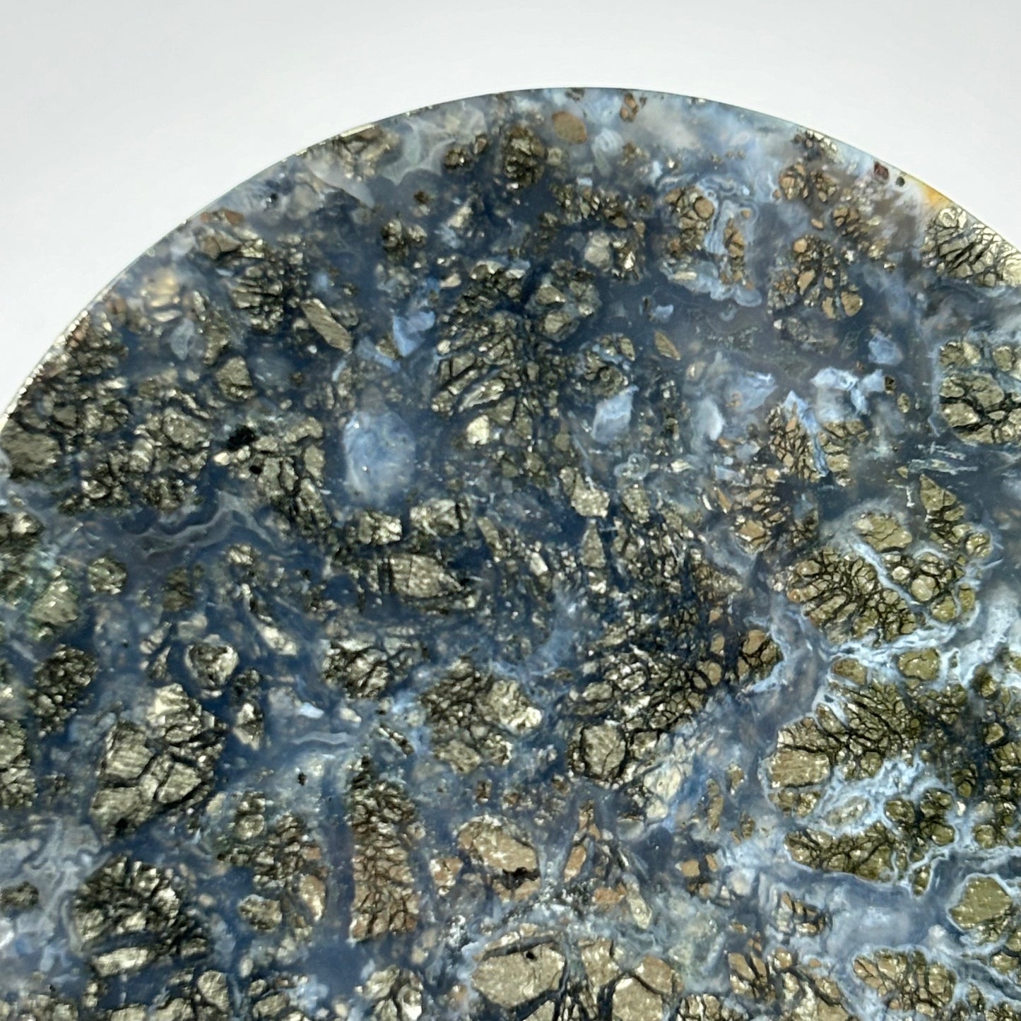 Marcasite In Agate 1 3/4 (44mm)
