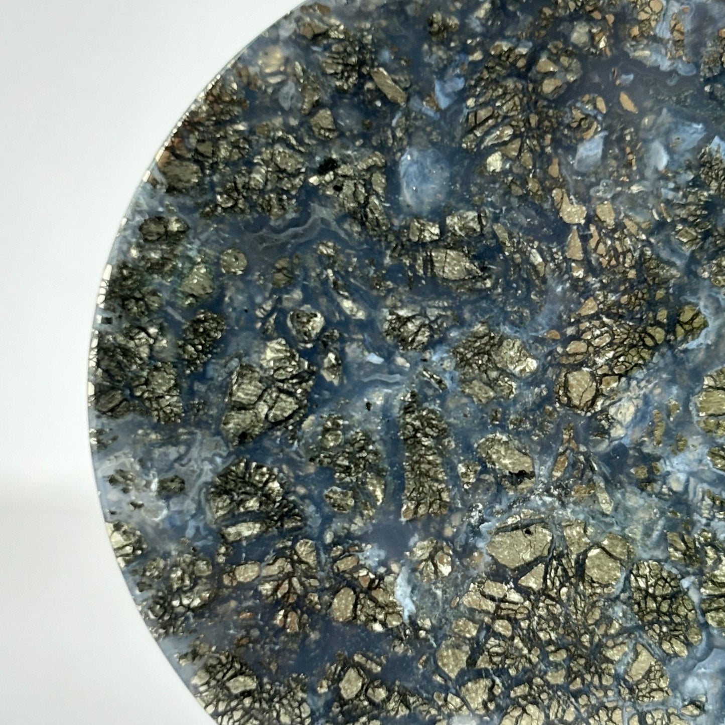 Marcasite In Agate 1 3/4 (44mm)