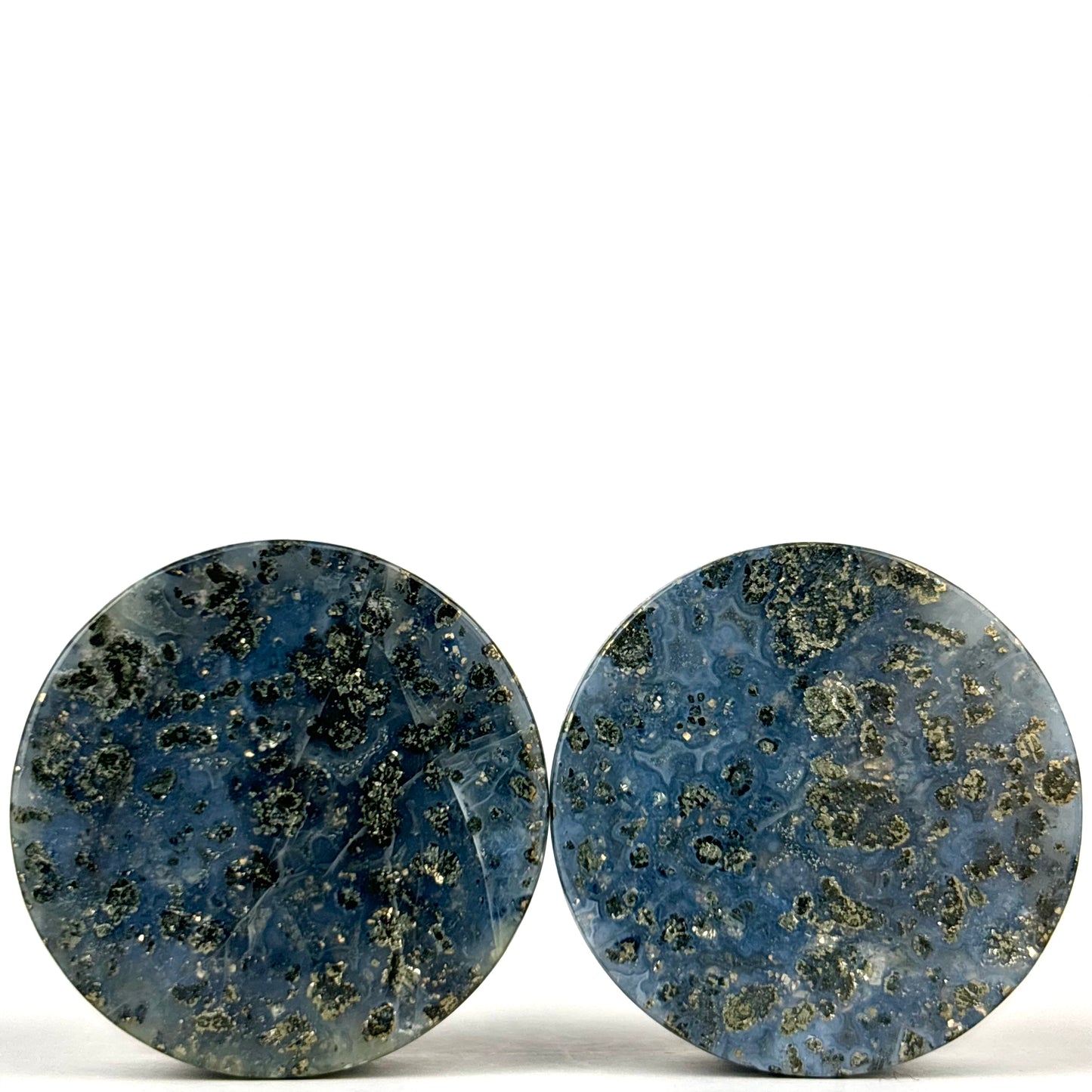 Marcasite In Agate 1" (25mm)
