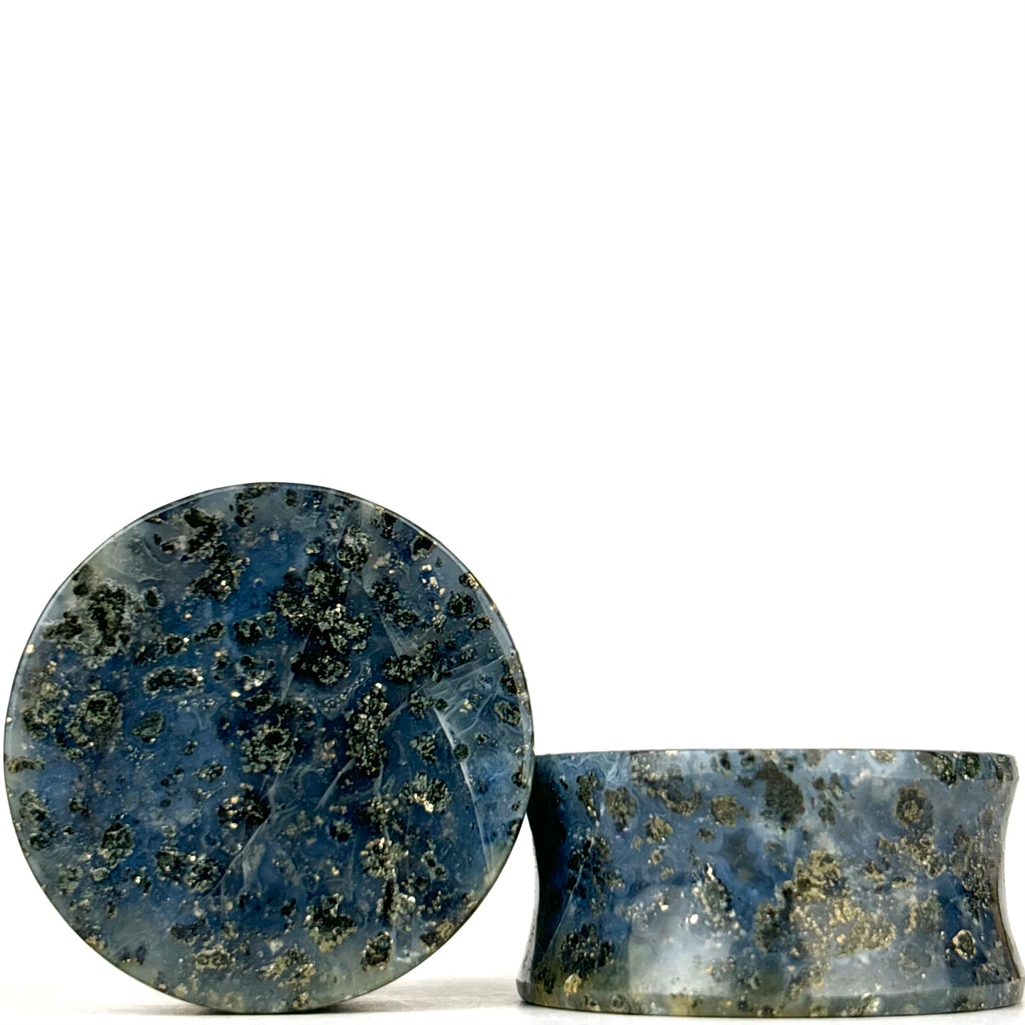 Marcasite In Agate 1" (25mm)