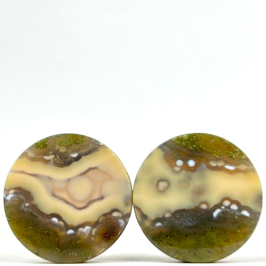 Timor Agate With Moss 1" (25mm)