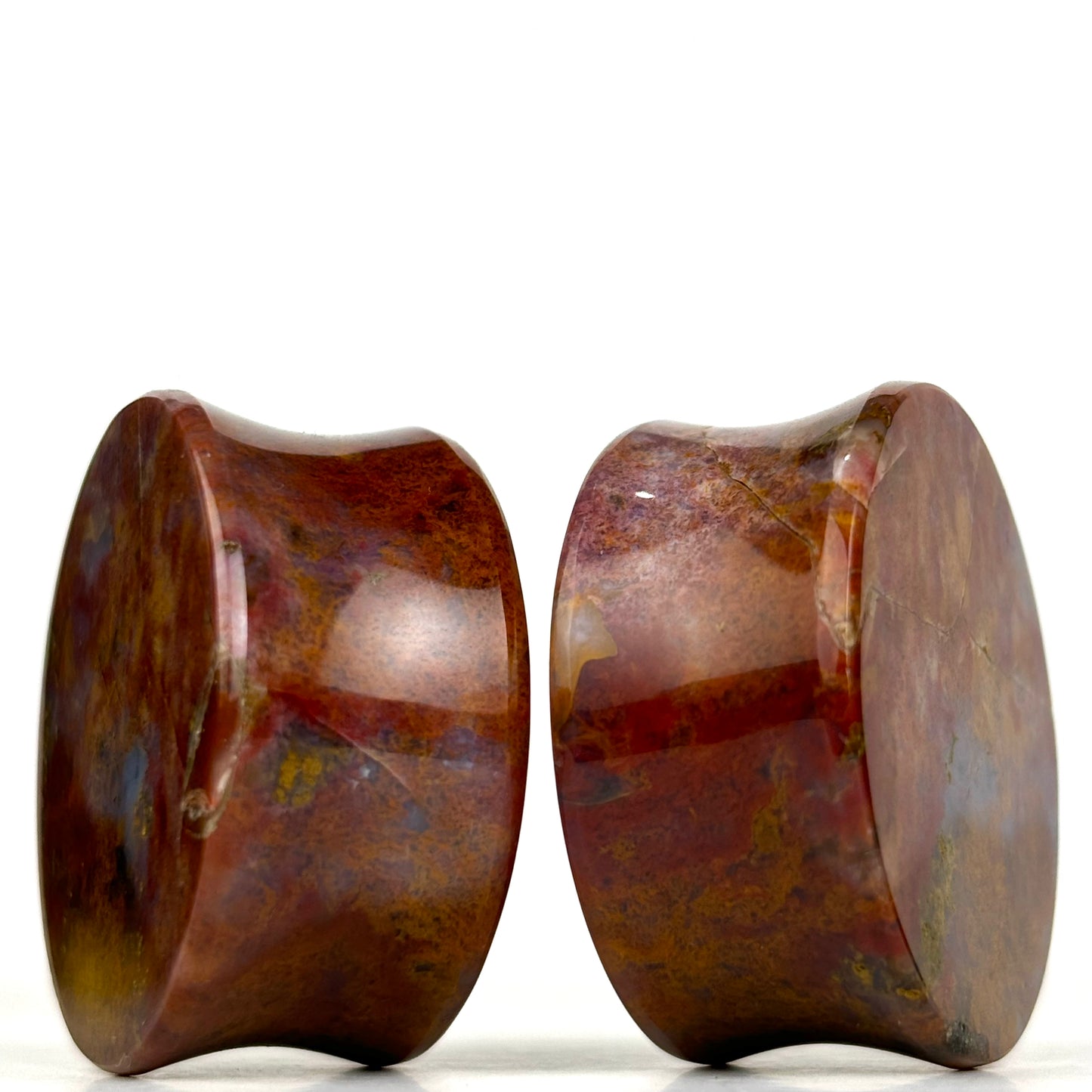 Red Moss Agate Large 1" (26mm)