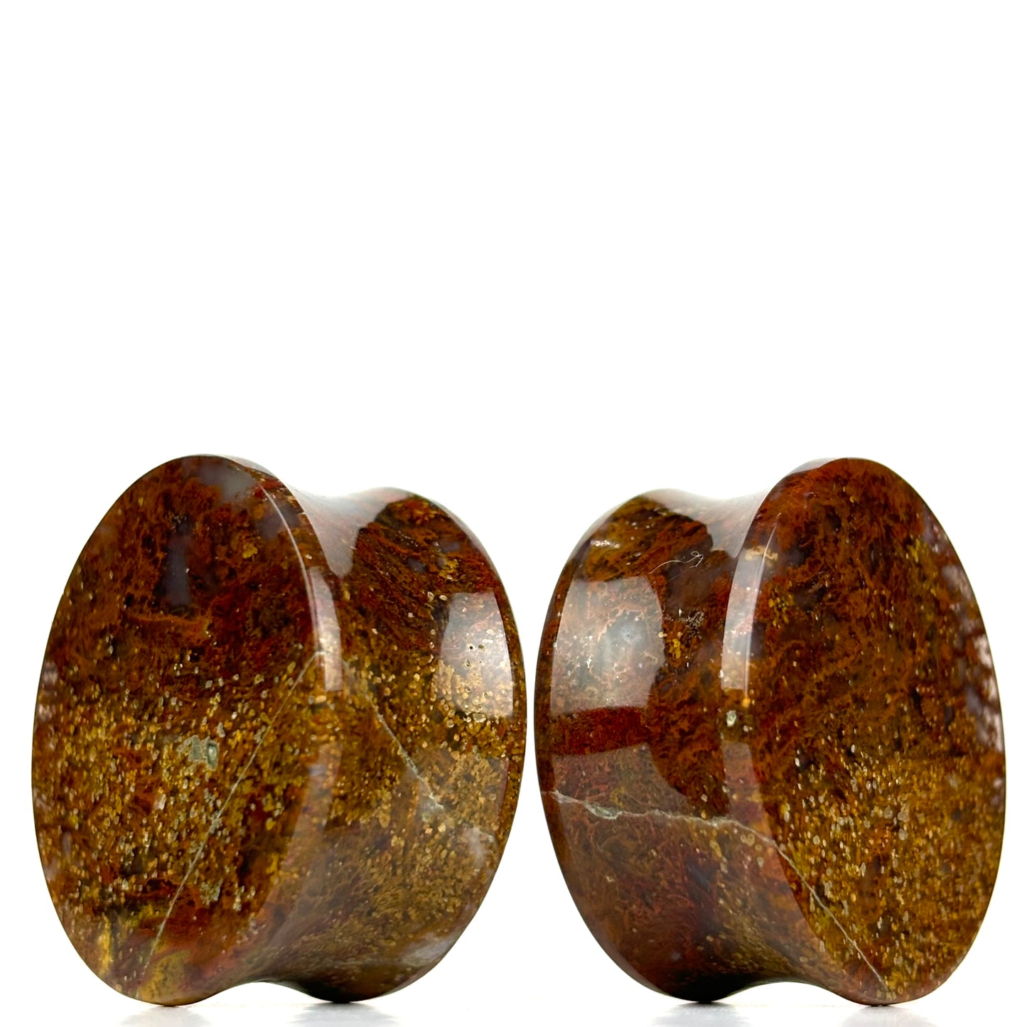 Red Moss Agate Large 1" (26mm)