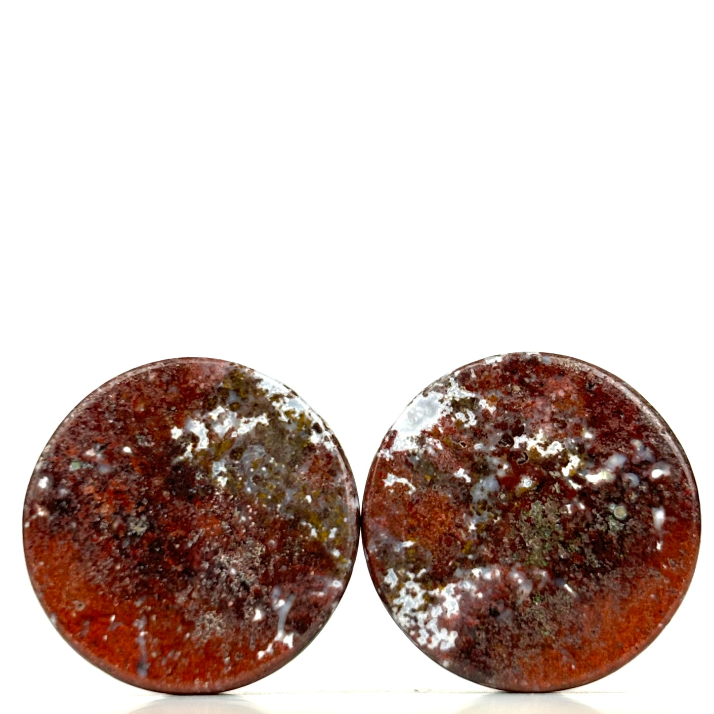 Red Moss Agate 5/8" (16mm)