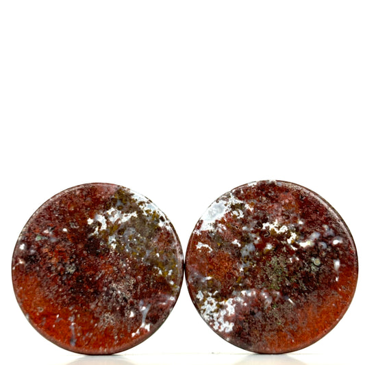 Red Moss Agate 5/8" (16mm)