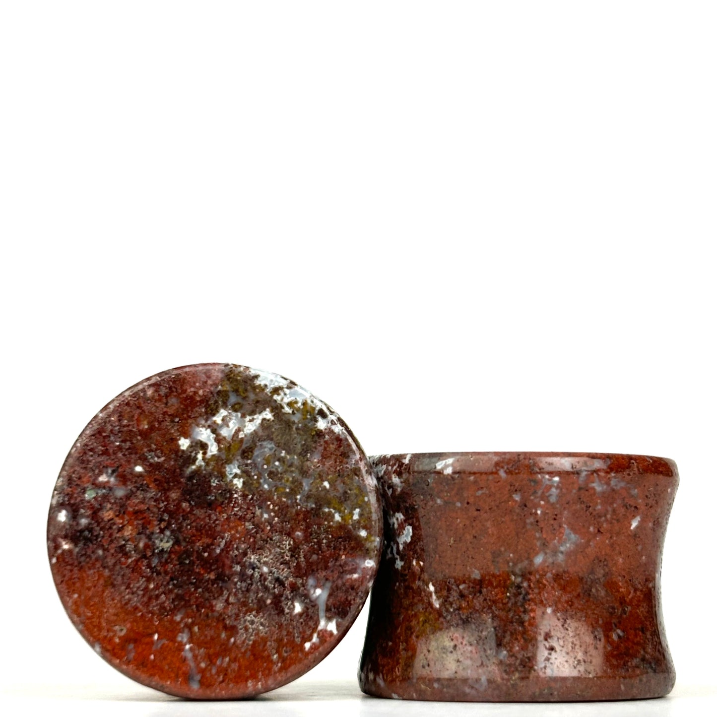 Red Moss Agate 5/8" (16mm)