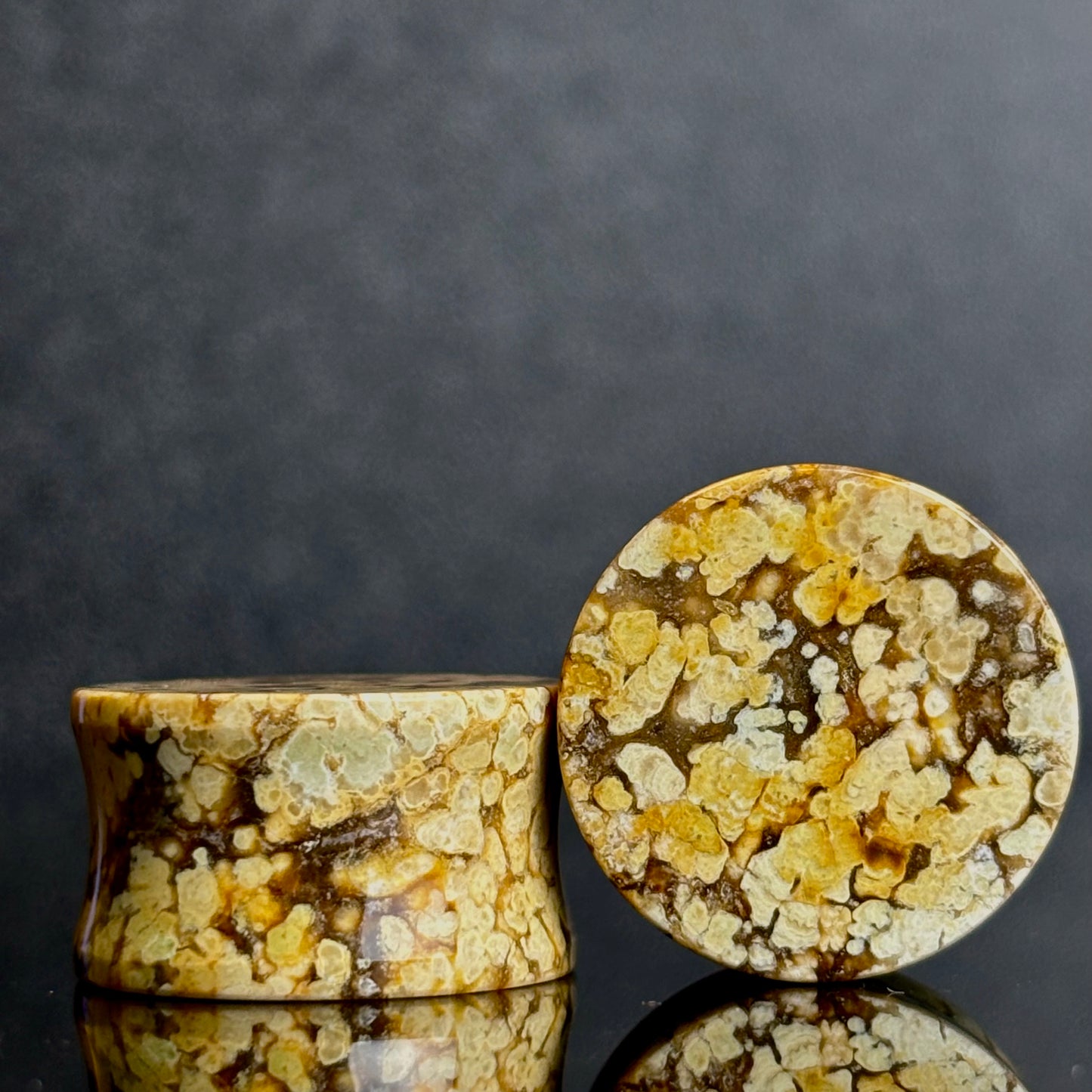 3/4" / 19mm Agatized Palm Wood