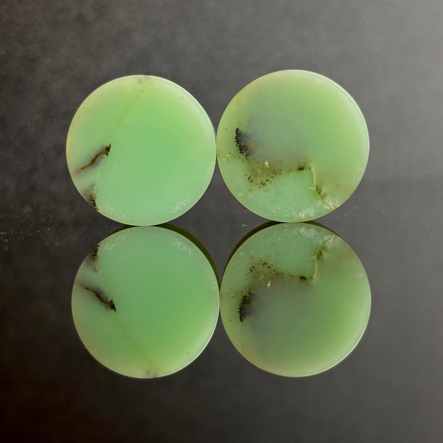 7/8" / 22mm Chrysoprase