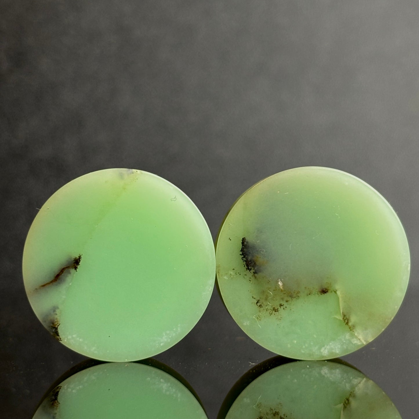 7/8" / 22mm Chrysoprase