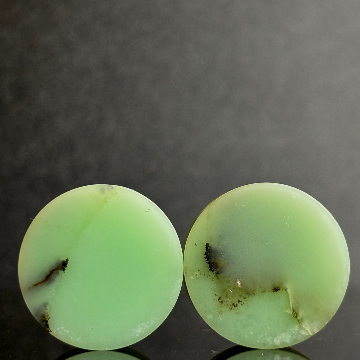 7/8" / 22mm Chrysoprase