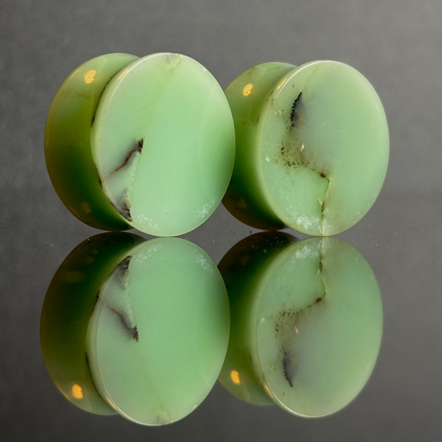 7/8" / 22mm Chrysoprase