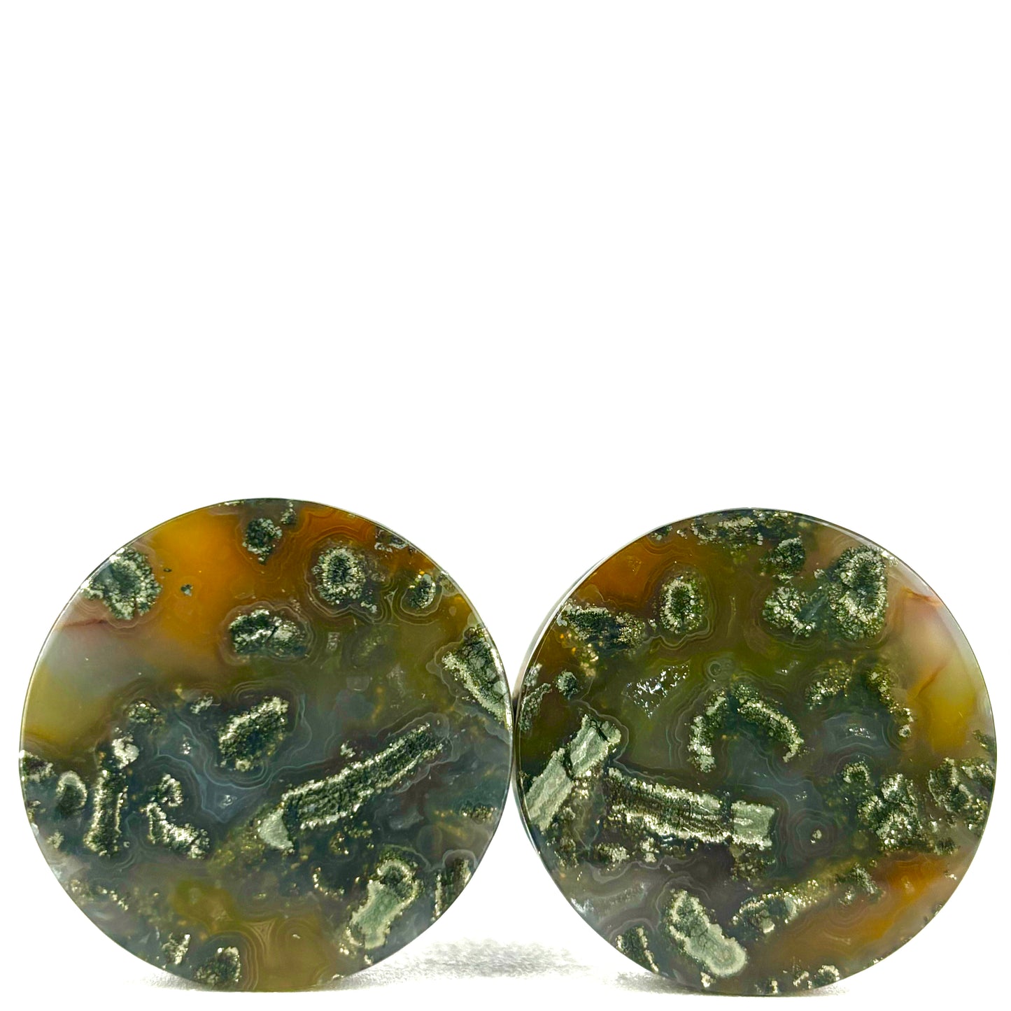 marcasite in agate 1.18" (30mm)