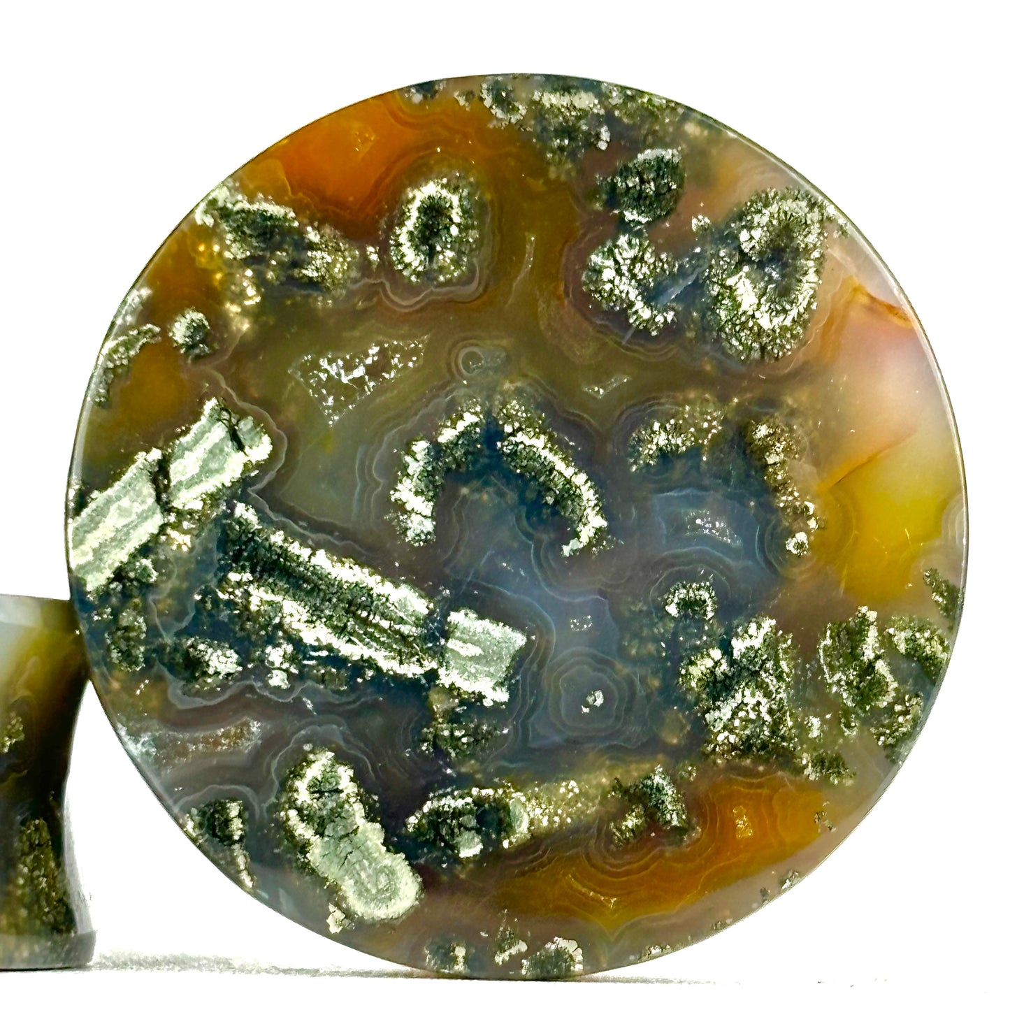 marcasite in agate 1.18" (30mm)