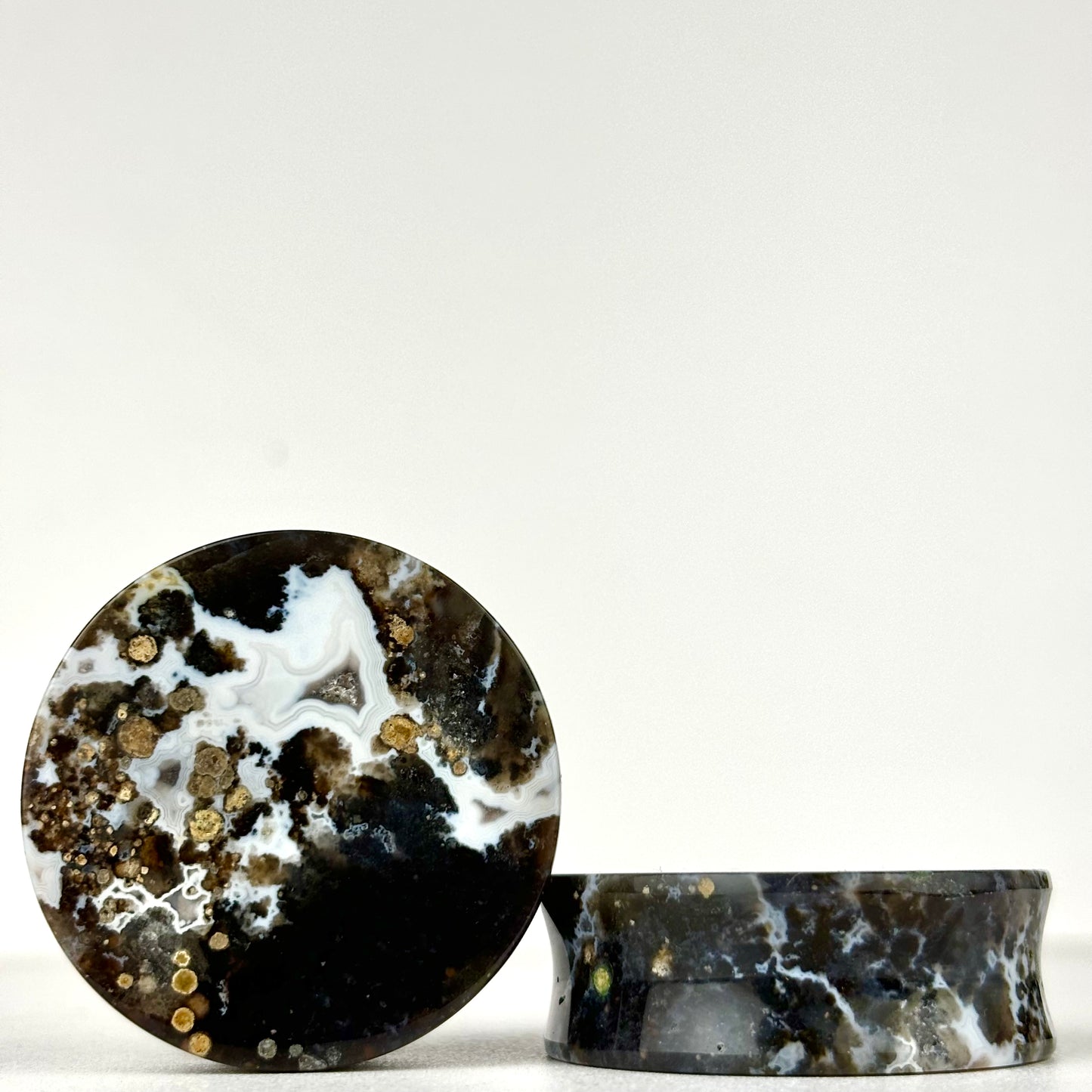 1 1/2" / 38mm Sumatra Agate Blanded Geode
