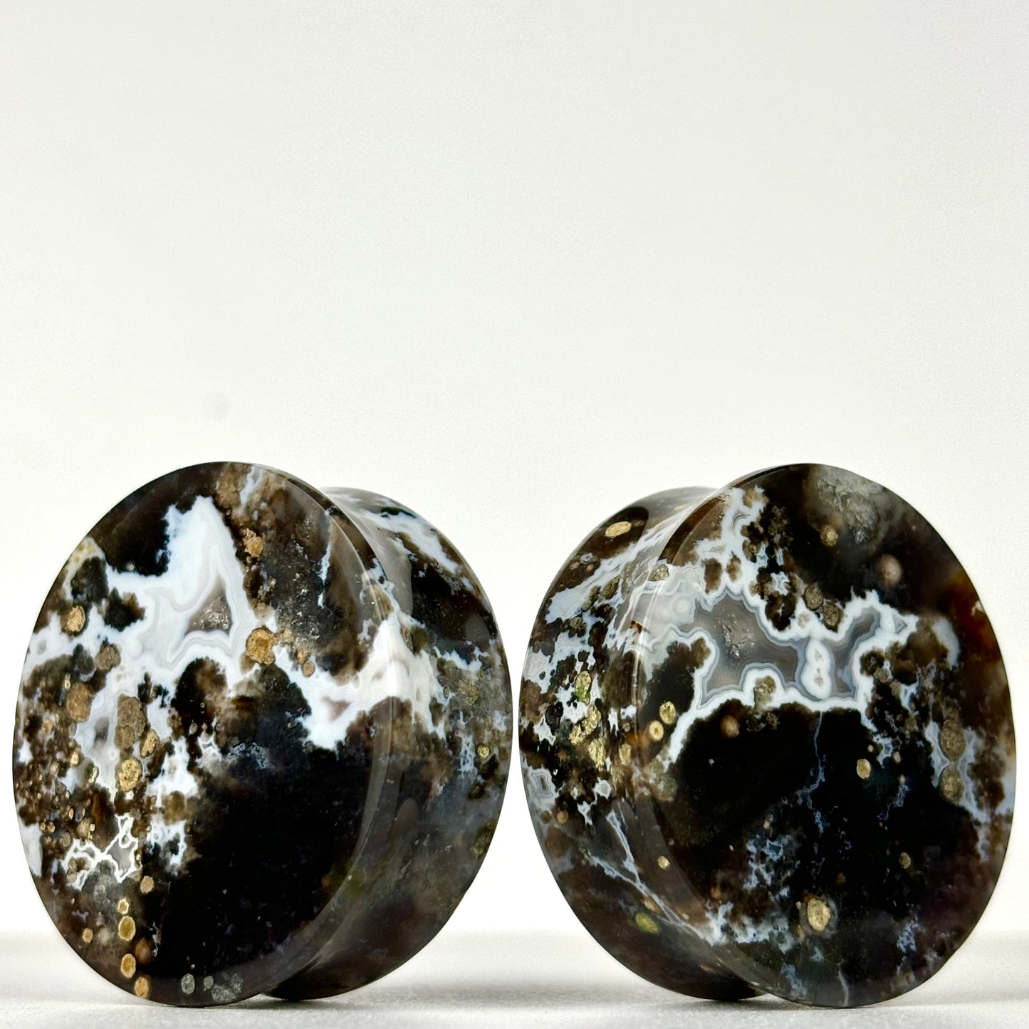 1 1/2" / 38mm Sumatra Agate Blanded Geode