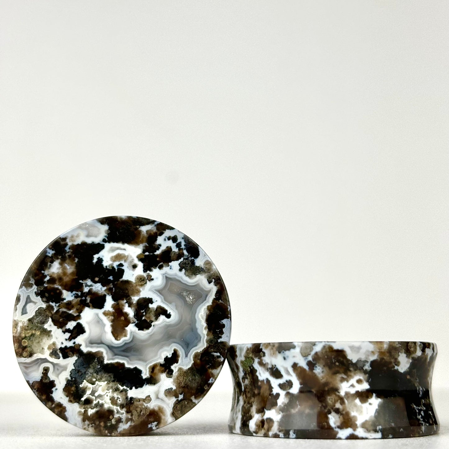 1 1/4" / 32mm Sumatra Agate Blended Geode