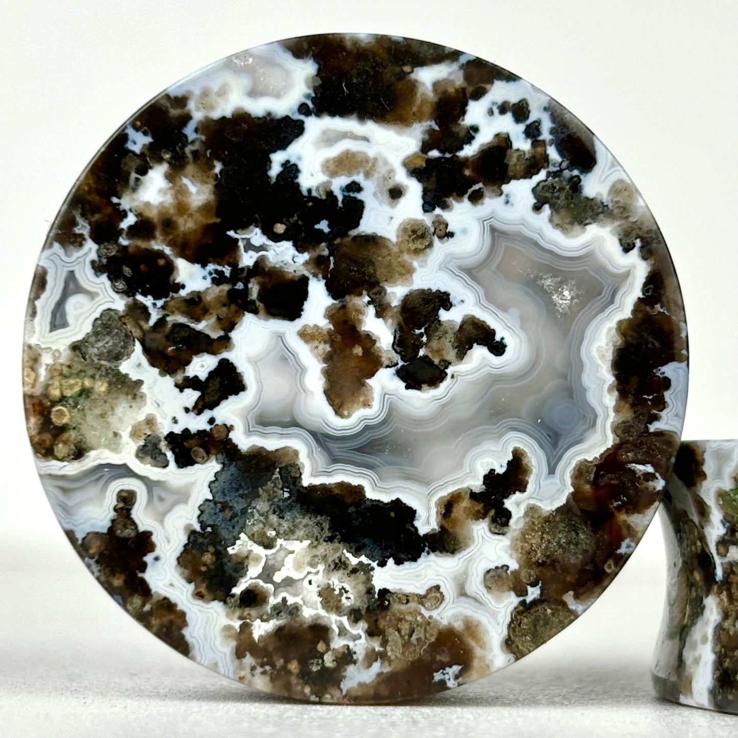 1 1/4" / 32mm Sumatra Agate Blended Geode