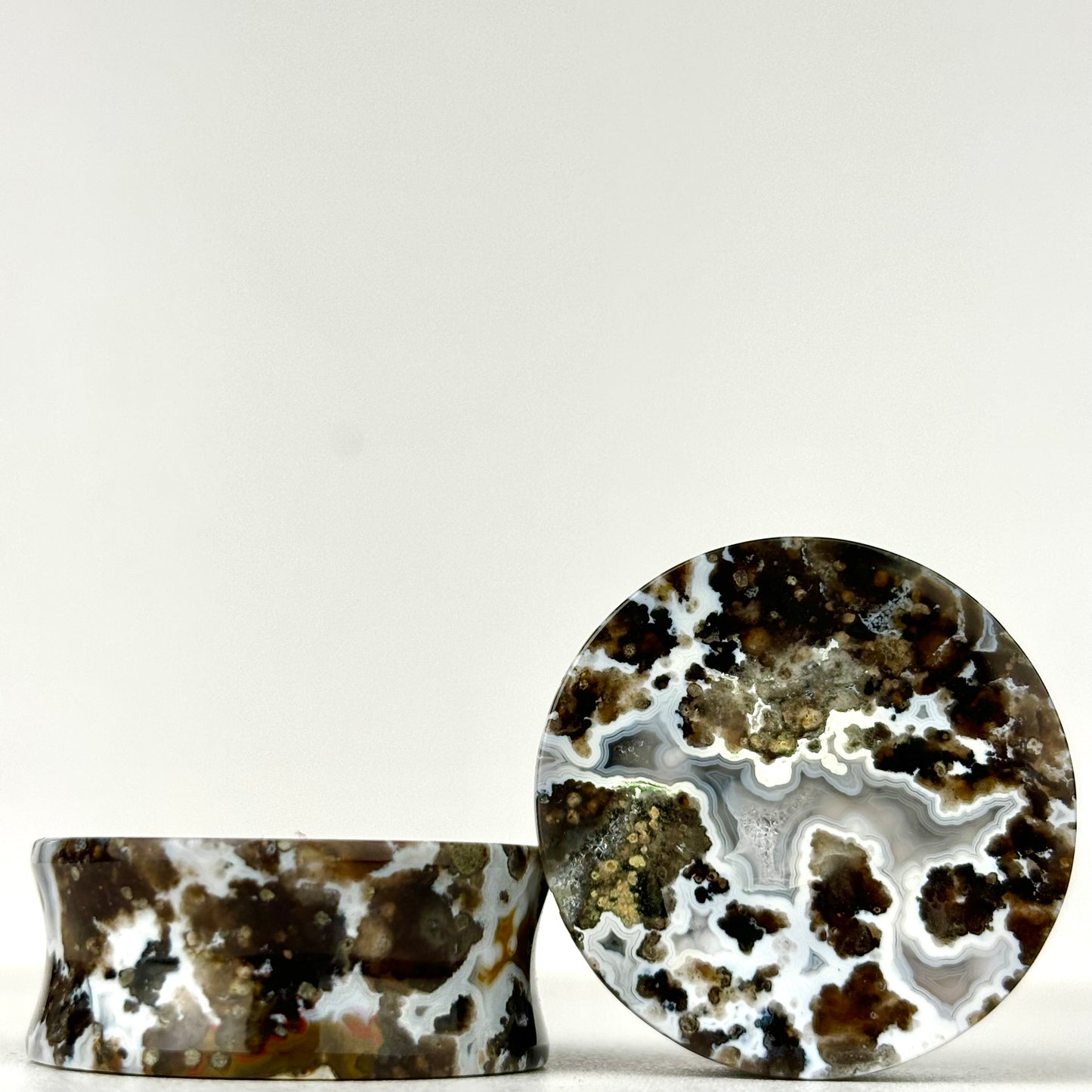 1 1/4" / 32mm Sumatra Agate Blended Geode