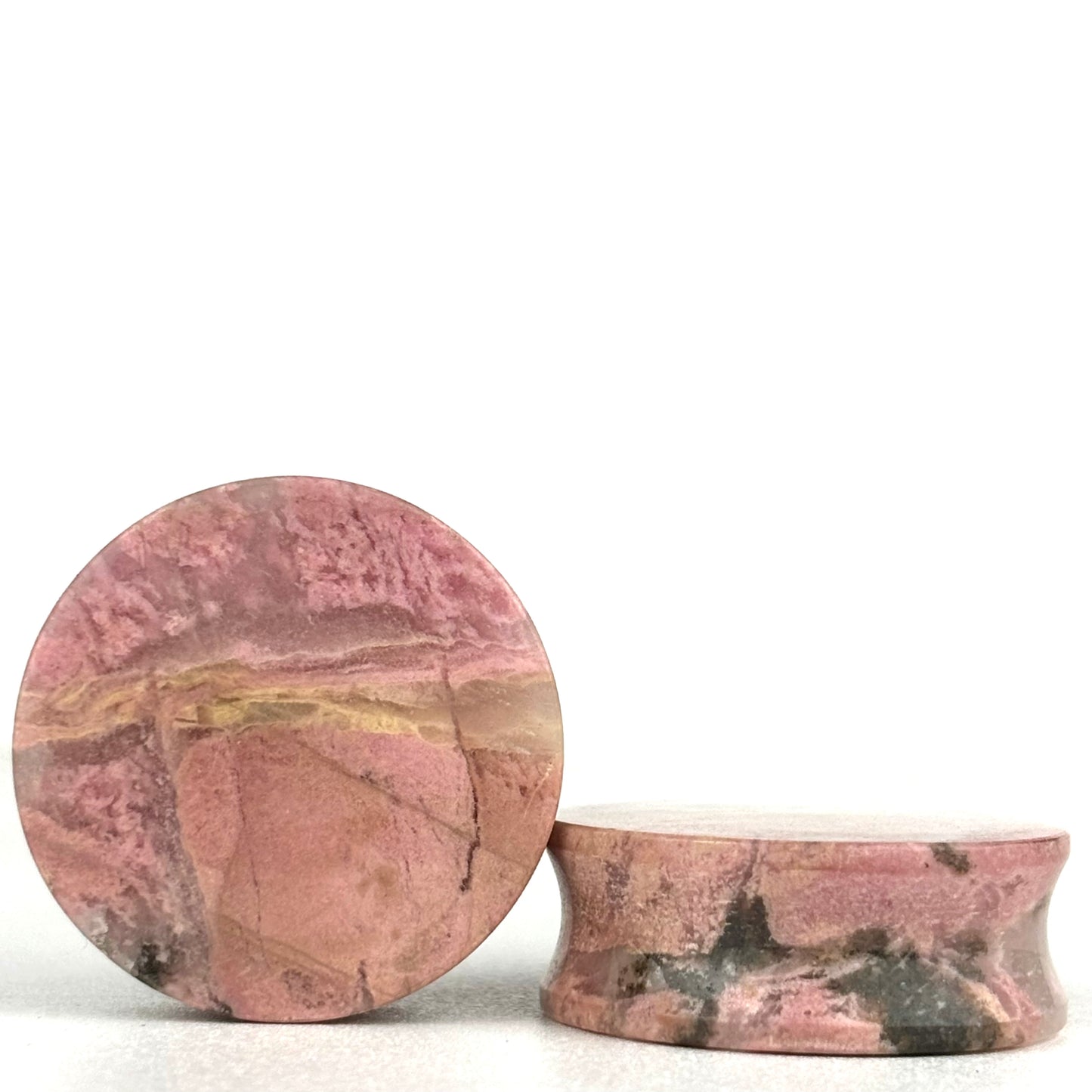 pink rhodonite 1.10" (28mm)