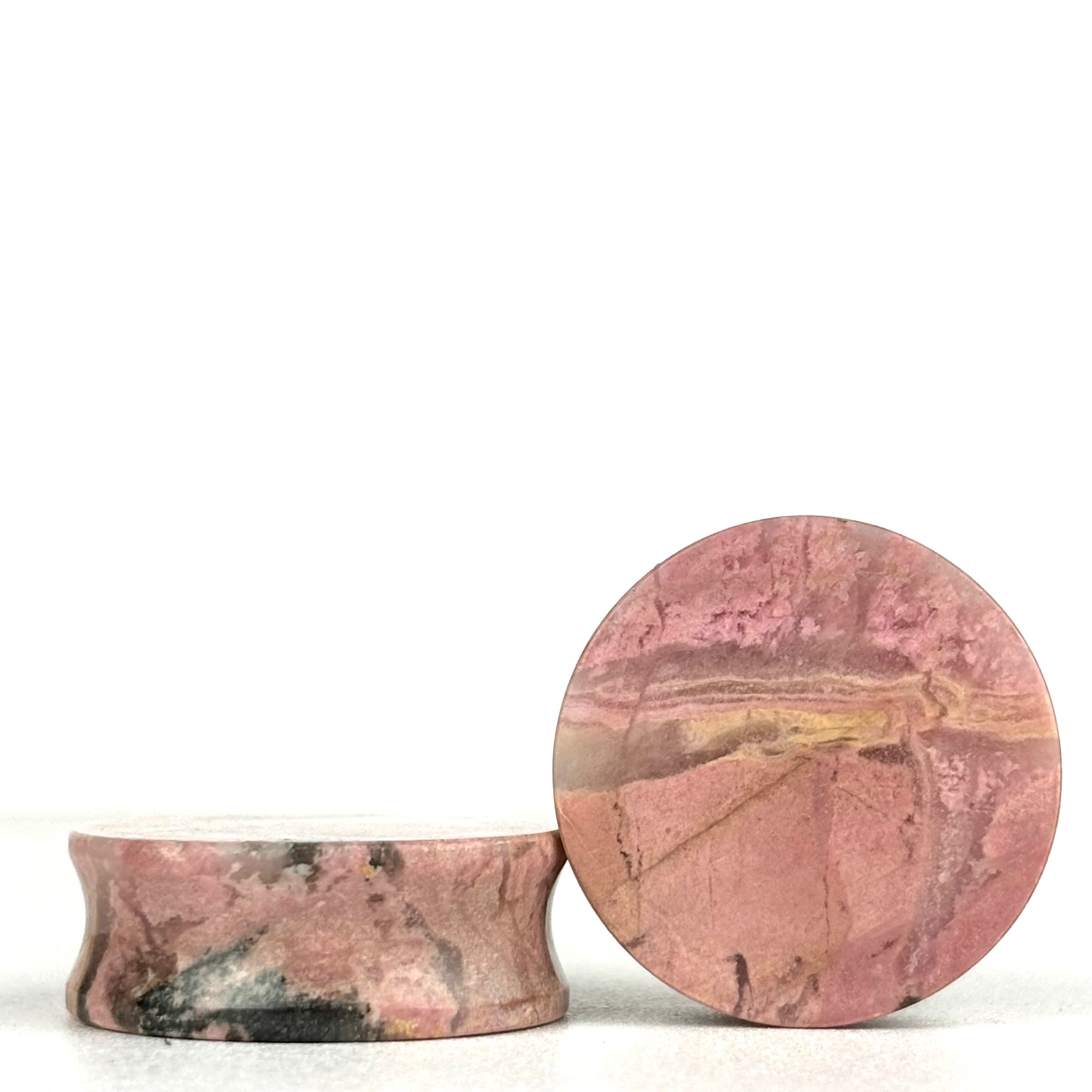 pink rhodonite 1.10" (28mm)