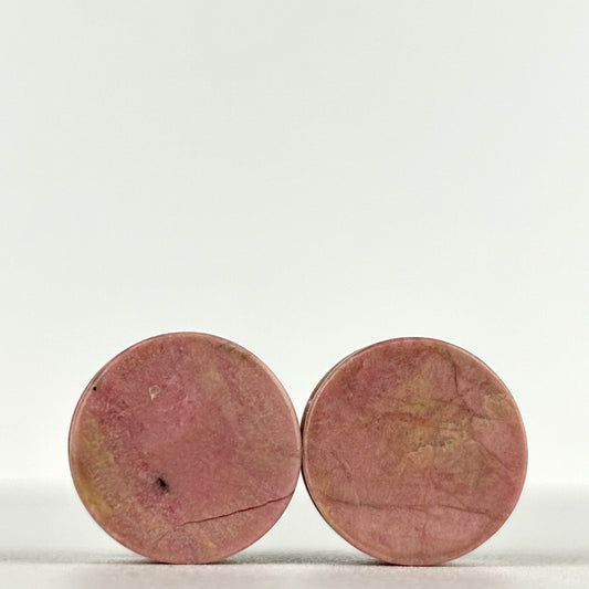 Pink Rhodonite 9/16" (14mm)